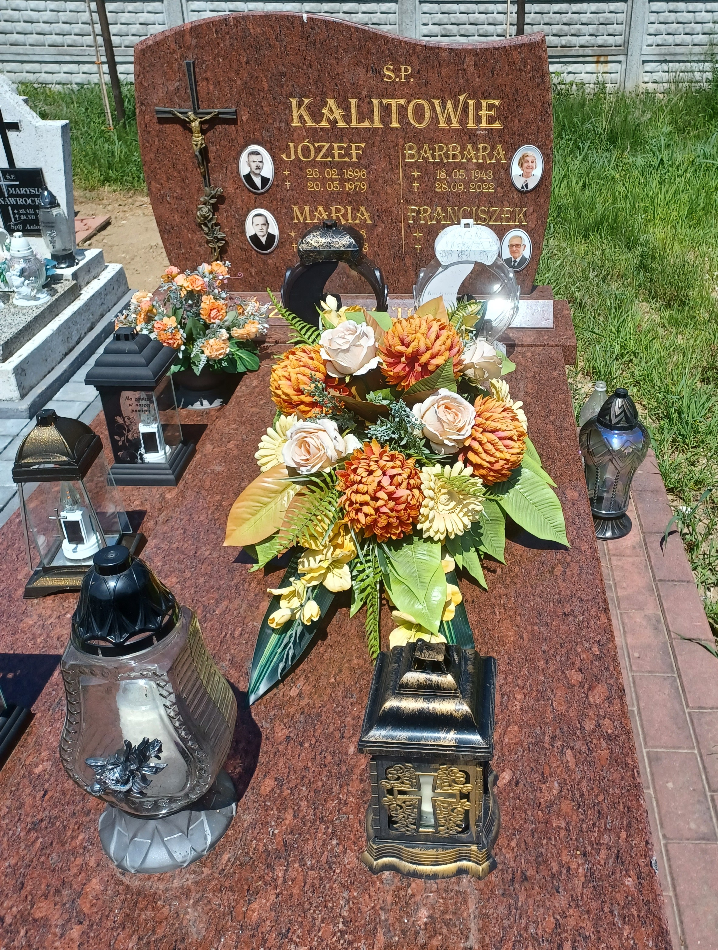 Barbara Kalita 1943 Żyraków - Grobonet - Wyszukiwarka osób pochowanych