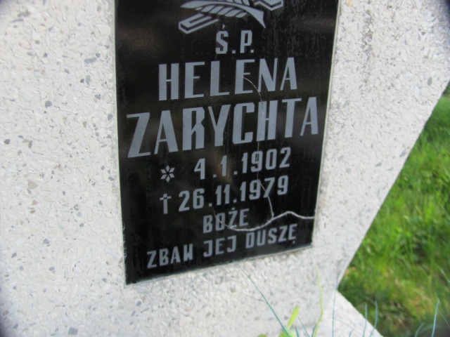 Helena Zarychta 1902 Żyraków - Grobonet - Wyszukiwarka osób pochowanych