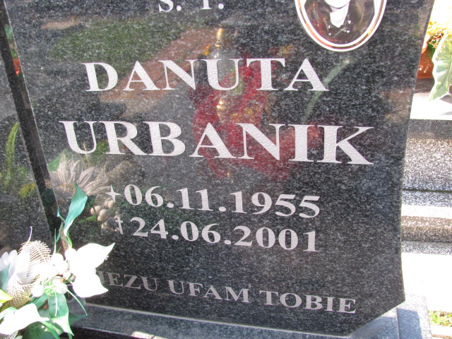 Danuta Urbanik 1955 Żyraków - Grobonet - Wyszukiwarka osób pochowanych